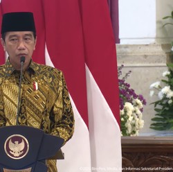Ambisi Jokowi Jadikan RI Hub Gravitasi Ekonomi Syariah Dunia