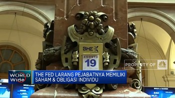The Fed Larang Pejabatnya Miliki Saham dan Obligasi