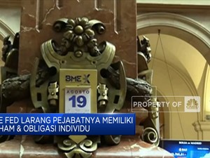 The Fed Larang Pejabatnya Miliki Saham dan Obligasi