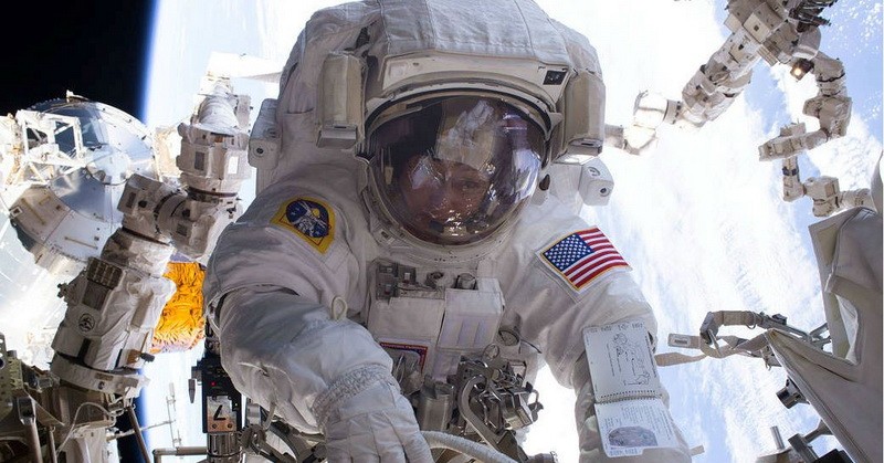 Megan McArthur peluncuran astronout NASA. ( NASA via Reuters)