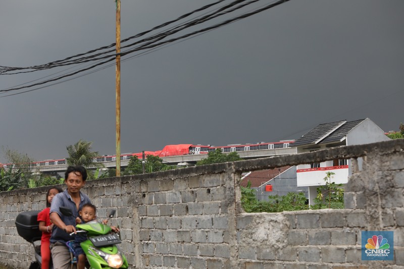LRT (CNBC Indonesia/Andrean Kristianto)