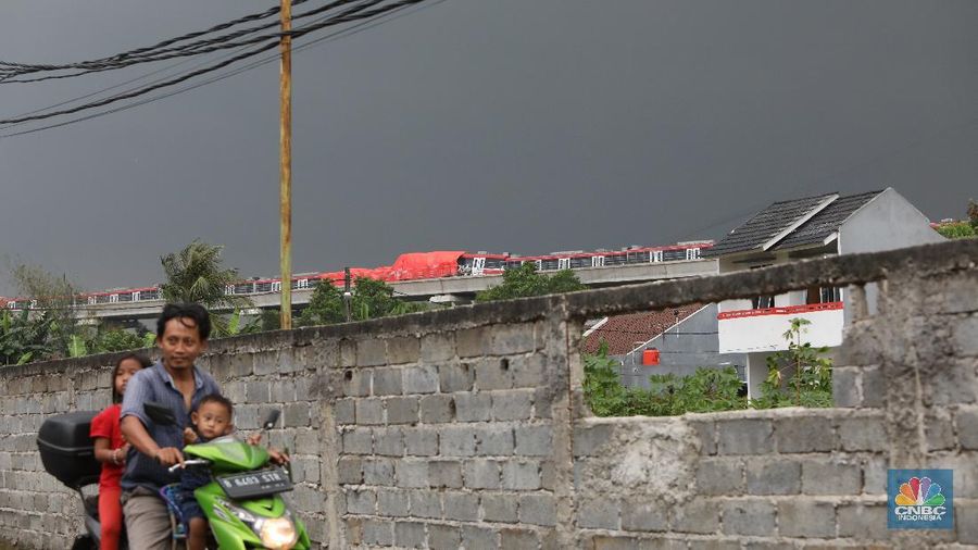 LRT (CNBC Indonesia/Andrean Kristianto)