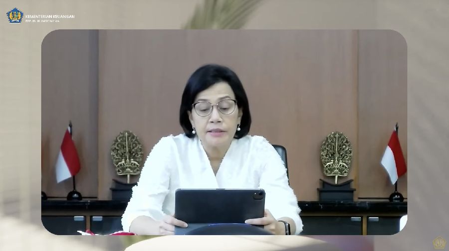 Menter Keuangan Sri Mulyani di APBN KITA Edisi Oktober 2021