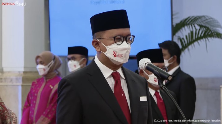Pelantikan Duta Besar Luar Biasa dan Berkuasa Penuh Republik Indonesia, 25 Okt 2021