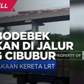LRT Jabodebek Tabrakan di Jalur Layang Cibubur