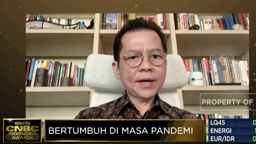 Presiden Direktur PT AXA Mandiri Financial Service, Handojo Gunawan Kusuma (CNBC Indonesia)