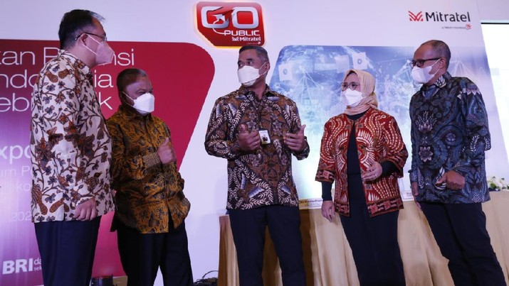 PT Dayamitra Telekomunikasi (MItratel) melaksanakan IPO dengan target dana maksimal Rp 25 triliun. Sumber : Dok. Mitratel PT Dayamitra Telekomunikasi (MItratel) melaksanakan IPO dengan target dana maksimal Rp 25 triliun. Dok. Mitratel