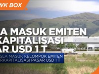 Tesla Masuk Kelompok Emiten Berkapitalisasi Pasar USD 1 T