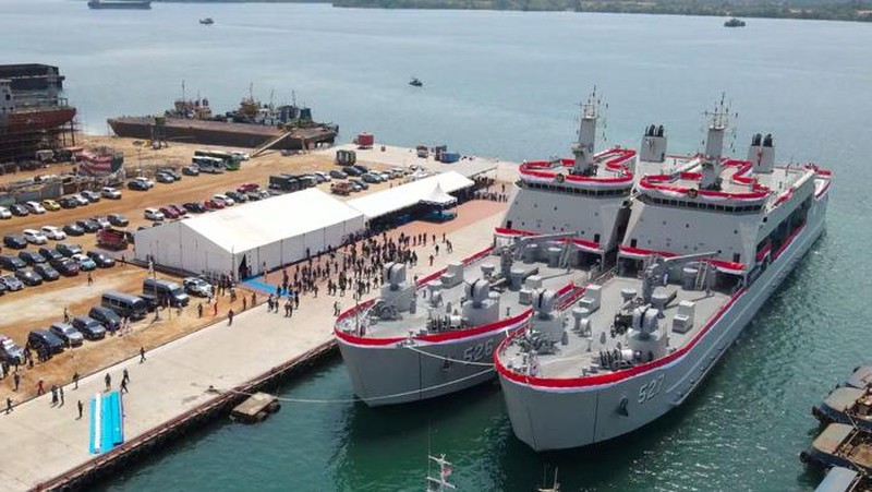 Dua Kapal Perang Baru TNI AL (Dok Kemenhan)