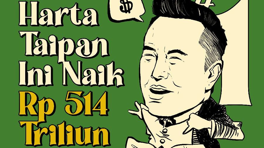 Infografis: Cuma Butuh 1 Hari, Harta Taipan Ini Naik Rp 514 Triliun