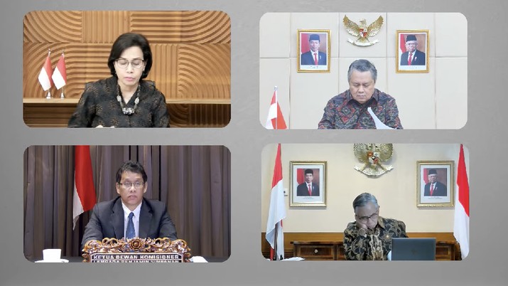 Menkeu Sri Mulyani saat Konferensi pers KSSK : Perkembangan Makro Ekonomi & Sektor Keuangan Triwulan III Tahun 2021 Menkeu Sri Mulyani saat Konferensi pers KSSK : Perkembangan Makro Ekonomi & Sektor Keuangan Triwulan III Tahun 2021