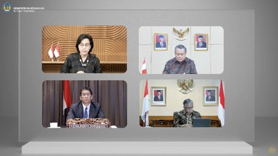 Menkeu Sri Mulyani saat Konferensi pers KSSK : Perkembangan Makro Ekonomi & Sektor Keuangan Triwulan III Tahun 2021 Menkeu Sri Mulyani saat Konferensi pers KSSK : Perkembangan Makro Ekonomi & Sektor Keuangan Triwulan III Tahun 2021
