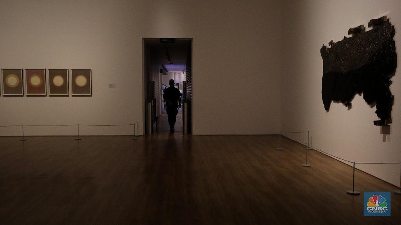Museum Seni Macan yang kembali dibuka di PPKM Level 2 (CNBC Indonesia/Andrean Kristianto)