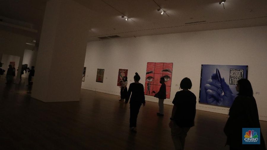 Museum Seni Macan yang kembali dibuka di PPKM Level 2 (CNBC Indonesia/Andrean Kristianto)