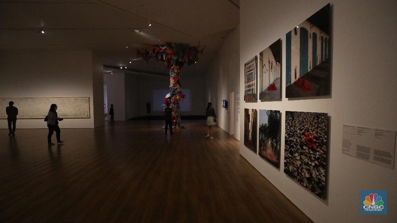 Museum Seni Macan yang kembali dibuka di PPKM Level 2 (CNBC Indonesia/Andrean Kristianto)