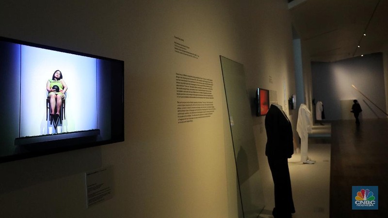 Museum Seni Macan yang kembali dibuka di PPKM Level 2 (CNBC Indonesia/Andrean Kristianto)