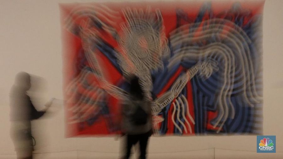 Museum Seni Macan yang kembali dibuka di PPKM Level 2 (CNBC Indonesia/Andrean Kristianto)