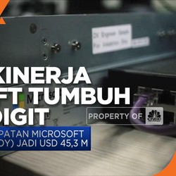 Q3-2021, Kinerja Microsoft Tumbuh Double Digit