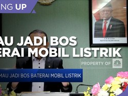 RI Mau Jadi Bos Baterai Mobil Listrik