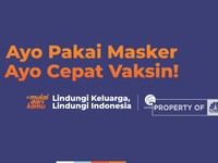 Tetap Pakai Masker & Sukseskan Vaksinasi Covid-19