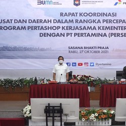 Mendagri Minta Kepala Daerah Dukung Percepatan Pertashop