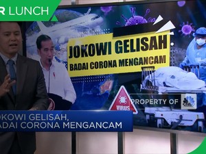 Jokowi Gelisah, Badai Corona Mengancam
