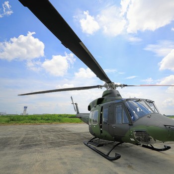 Penampakan Helikopter Bell TNI Disulap Jadi Lebih 'Muda' Lagi
