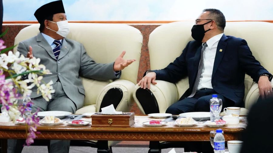 Prabowo Subianto (Twitter/MINDEF Malaysia)