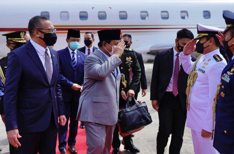 Prabowo Subianto (Twitter/MINDEF Malaysia)