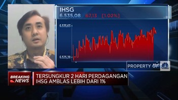 Profit Taking Berlanjut, IHSG Sesi I Terkoreksi Lebih Dari 1%