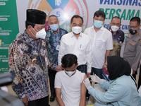 BPJAMSOSTEK Beri 4.000 Dosis Vaksin di Banjarmasin