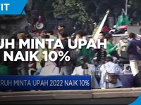 Buruh Minta Upah 2022 Naik 10%