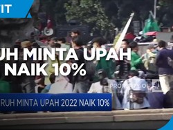 Buruh Minta Upah 2022 Naik 10%