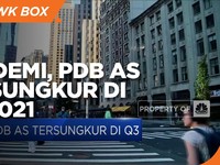 Pandemi, PDB AS Tersungkur di Q3-2021
