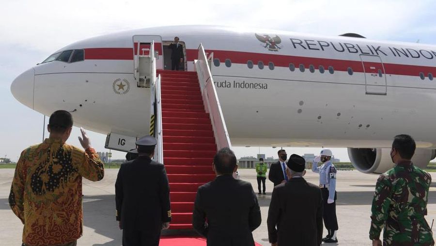 Presiden Joko Widodo (Jokowi) bertolak ke tiga negara dalam beberapa hari ke depan untuk melakukan kunjungan kerja. (Biro Pers Sekretariat Presiden/ Kris)