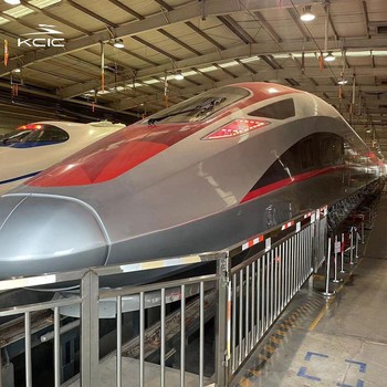 Keren! Intip Penampakan Perdana Kereta Cepat Jakarta-Bandung