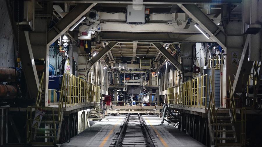 Pembangunan Terowongan Kereta Api Cepat Jakarta-Bandung (Dok. KCIC)