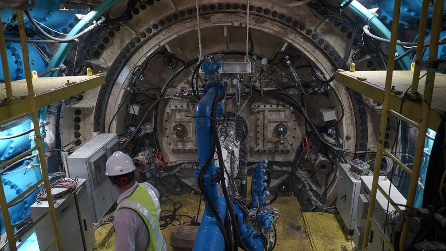 Pembangunan Terowongan Kereta Api Cepat Jakarta-Bandung (Dok. KCIC)
