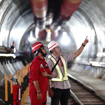 Ini 'Isi Perut' Kereta Cepat JKT-BDG yang Dibor Mesin Raksasa