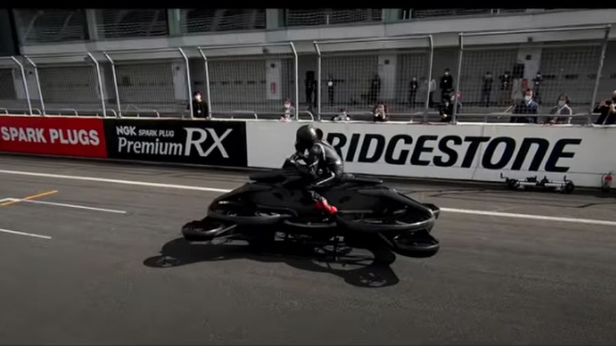 Sepeda motor terbang XTurismo asal jepang A.L.I Technologies (Dok. ali.jp)