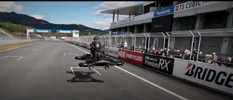 Sepeda motor terbang XTurismo asal jepang A.L.I Technologies (Dok. ali.jp) Sepeda motor terbang XTurismo asal jepang A.L.I Technologies (Dok. ali.jp)