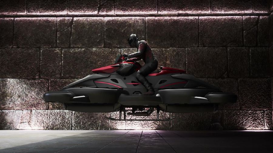 Sepeda motor terbang XTurismo asal jepang A.L.I Technologies (Dok. ali.jp)