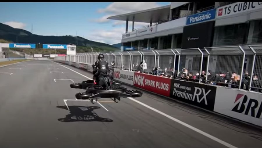 Sepeda motor terbang XTurismo asal jepang A.L.I Technologies (Dok. ali.jp)