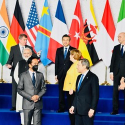 Pertemuan Pimpinan Negara G20 di Roma Cuma Berujung Basa Basi