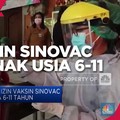 BPOM Terbitkan Izin Vaksin Sinovac Untuk Anak Usia 6-11 Tahun