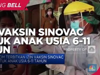 BPOM Terbitkan Izin Vaksin Sinovac Untuk Anak Usia 6-11 Tahun