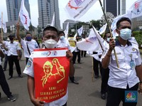 Sejak Era Reformasi, Kenaikan UMP Zaman Jokowi Paling 'Irit'!