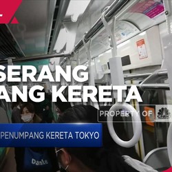 'Joker' Serang Penumpang Kereta Tokyo