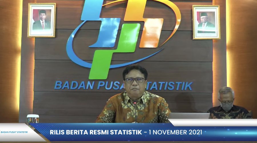 Kepala BPS, Margo Yuwono (Tangkapan Layar Youtube BPS Statistics)