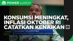 Konsumsi Meningkat, Inflasi Oktober RI Catatkan Kenaikan